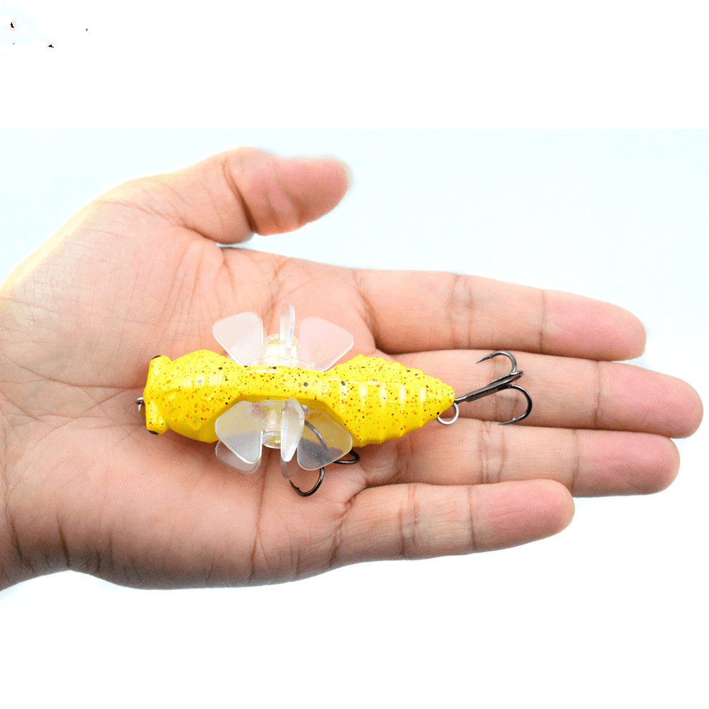 7.5Cm 15.5G Water System Simulation Zhiluya Bait Rotating