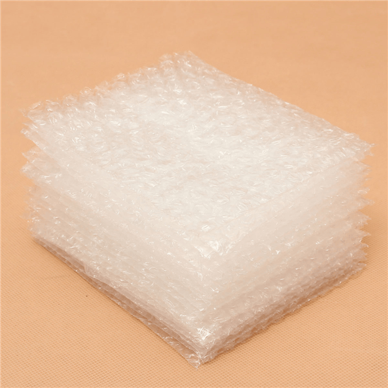 20Pcs Clear Shakeproof Recyclable Small Packing Pouches Poly Bubble Wrap Bags