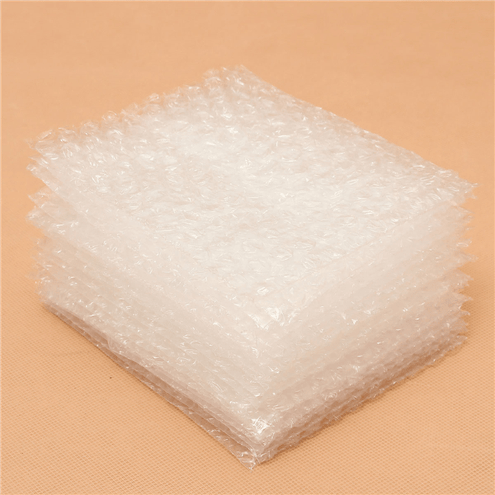 20Pcs Clear Shakeproof Recyclable Small Packing Pouches Poly Bubble Wrap Bags