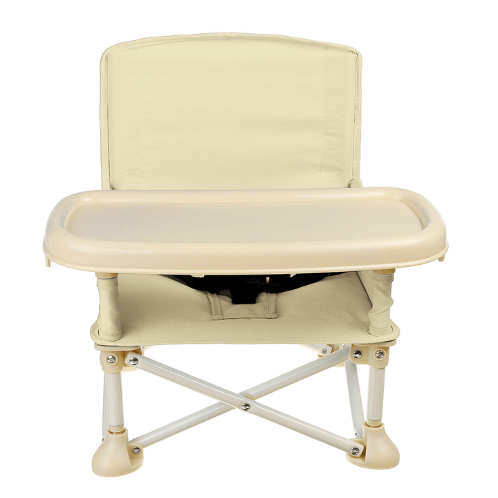 Baby High Chair Foldable Table Seat Dinner Feeding Chair with Wheel with Tray Kids Seat Portable Indoor Supplies