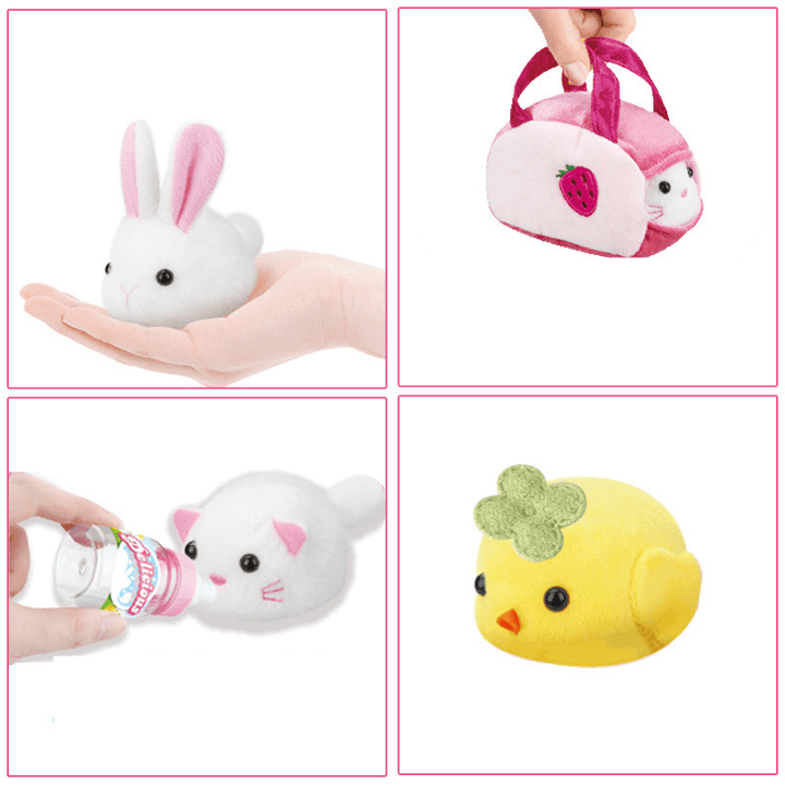 Electronic Induction Pet Cute Rabbit Girl Play House Toy