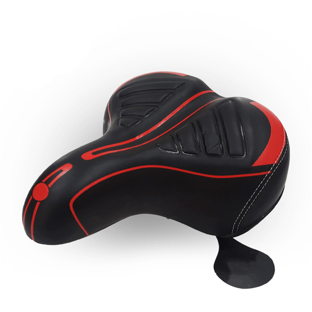 Mountain Bike Saddle Cycling Extra Big Wide Comfortable Cushion Cycling Bike Spring Seat - MRSLM