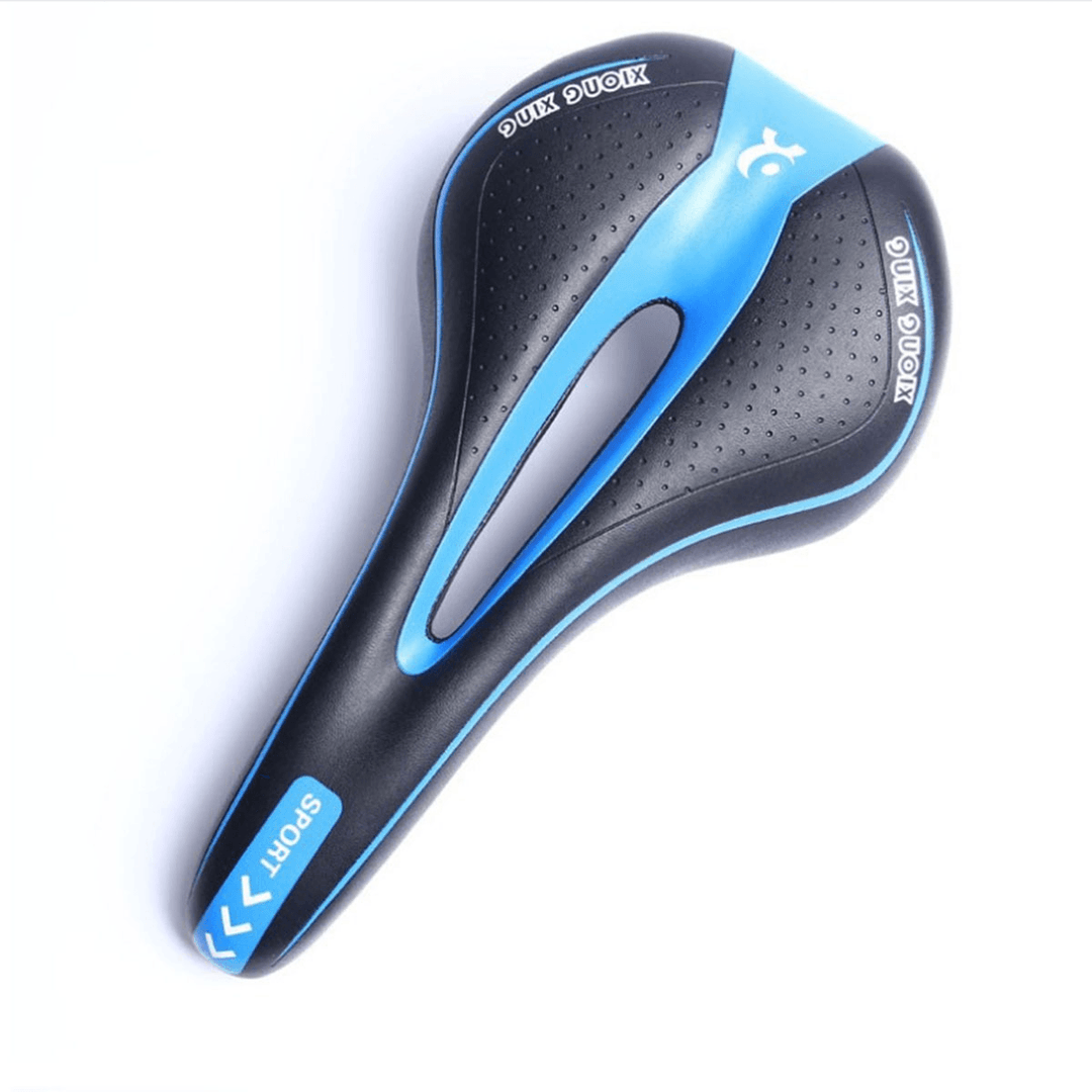 Comfortable Bike Saddle Seat-Gel Waterproof Bicycle Saddle with Central Relief Zone and Ergonomics Design for Mountain Bikes,Road Bikes - MRSLM