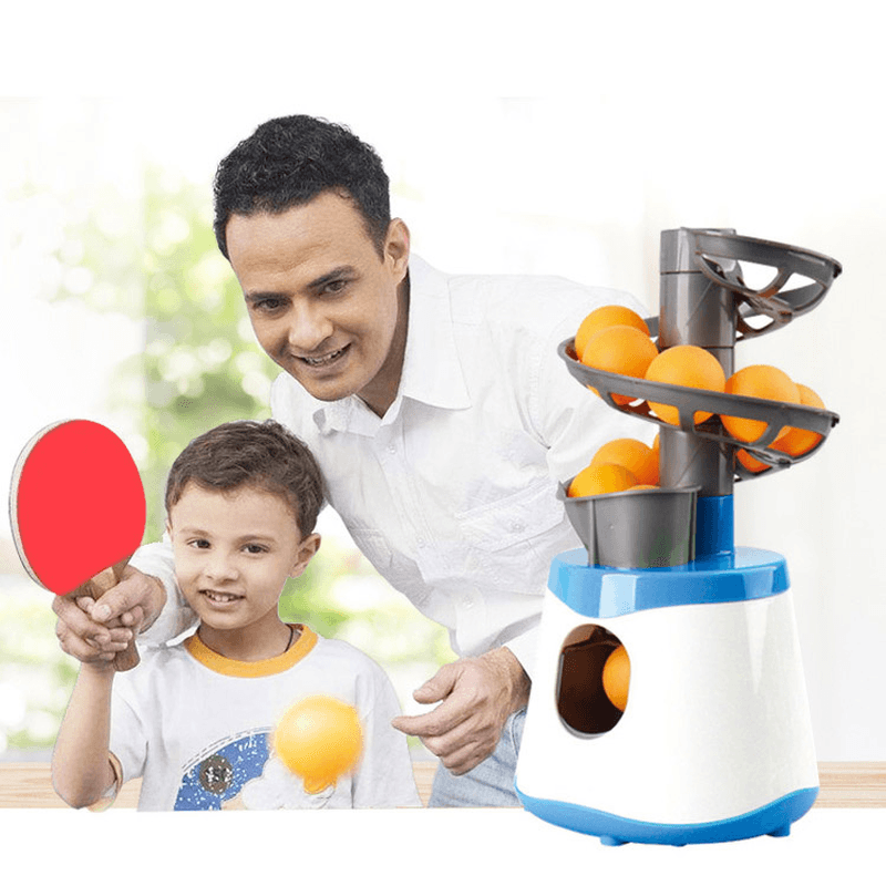 Ping Pong Table Tennis Robot Automatic Ball Launcher Machine for Athletes Students Beginners Training - MRSLM