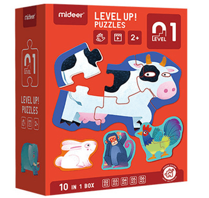 Milu Advanced Jigsaw Puzzle Early Childhood Education Development Logic Thinking Big Piece Jigsaw Puzzle Educational Toys