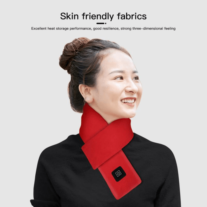 Smart Heating Scarf in Winter to Keep Warm and Electric Heating Neck Protector