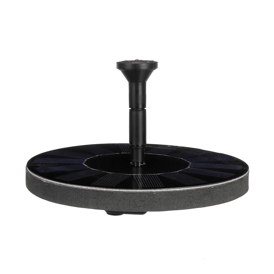 1.4W Solar Bird Bath Pump Fountain Solar Powered Fountain Floating Birdbath Water Pumps