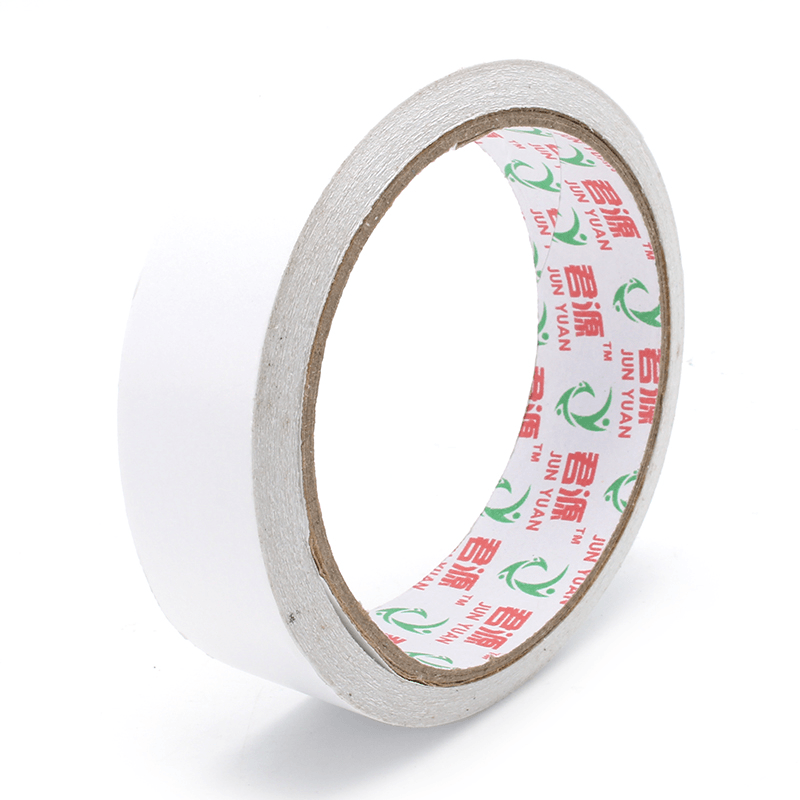 12M Double Sided Tape Double Faced Adhesive Cotton Paper for Office Home