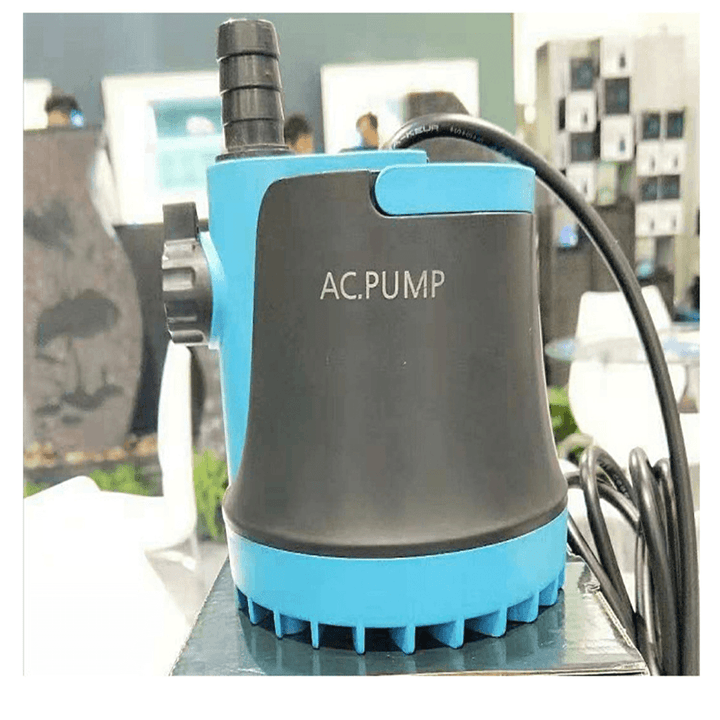 220V Home Submersible Water Pump Submersible Waterfall Silent Fountain Pump for Aquarium Fish Tank Garden Fountain