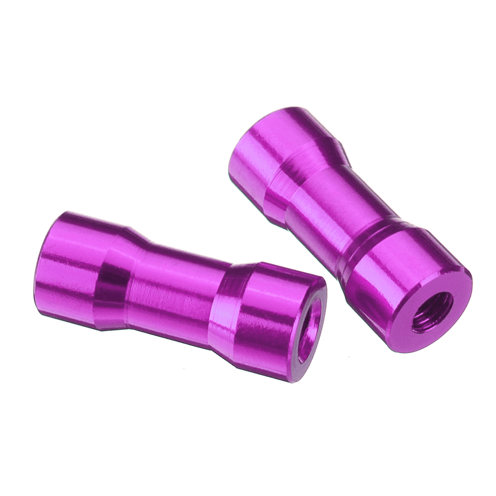 Suleve M3AS10 10Pcs M3 10Mm Aluminum Alloy Standoff Spacer round Column Multicolor Smooth Surface