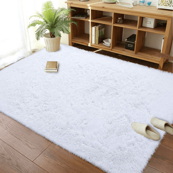 180 X 100 Cm Floor Rug Polyester Acrylic Plush Mat for Living Room Plush Rug Children Bed Room Fluffy Floor Carpets