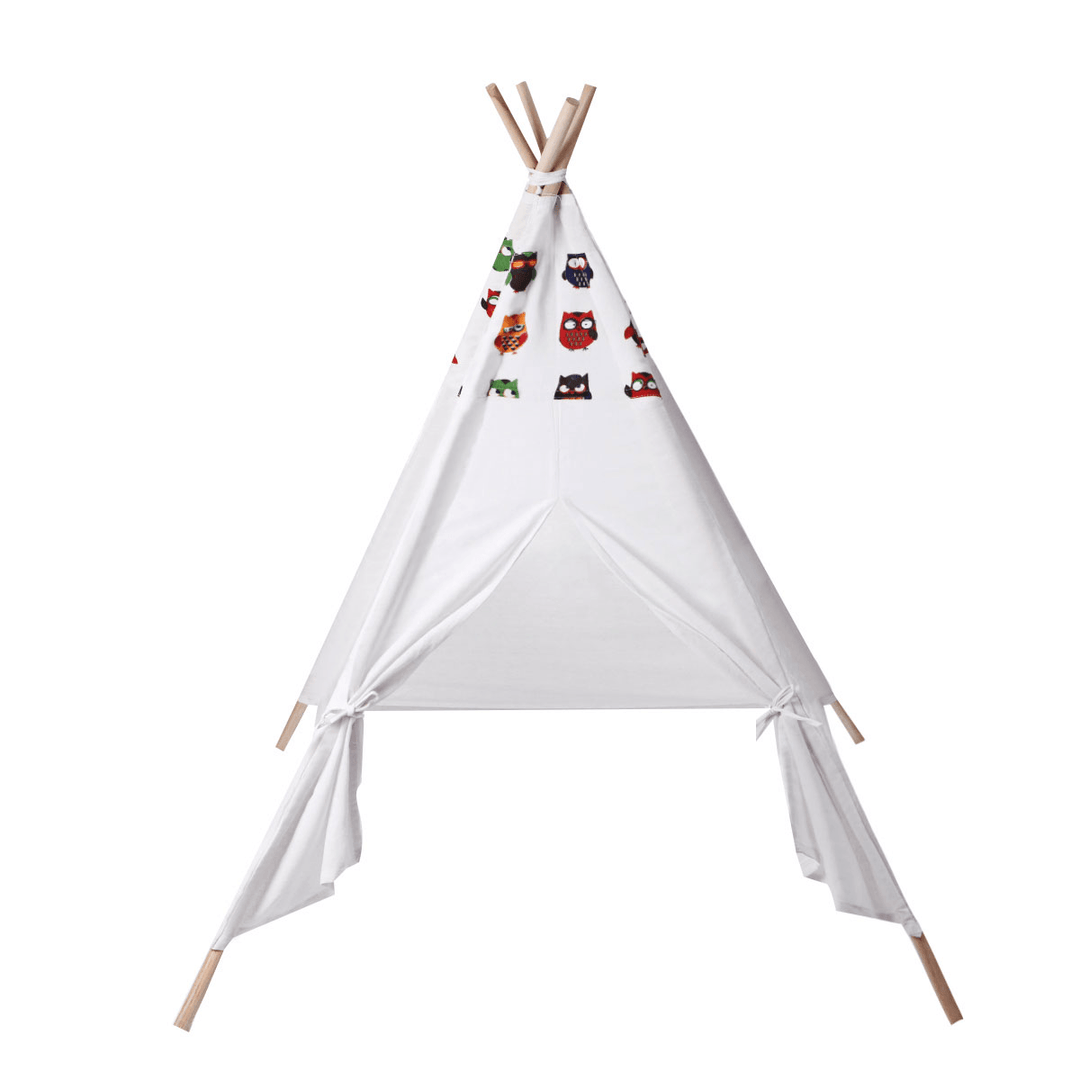 1.35/1.6M Kids Teepee Tent Children Playhouse Folding Portable Game Room Indoor Outdoor for Boys Girls Gift