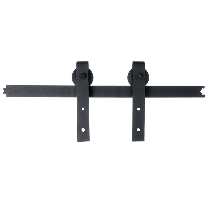 Sliding Barn Door Hardware Track Set Doubleroller Kit Antique Classic Bedroom