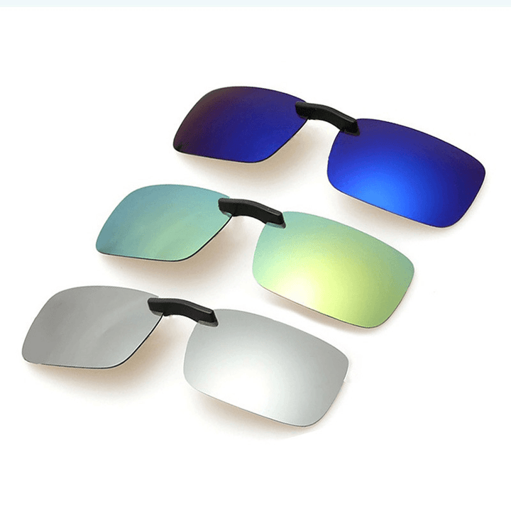 Men Summer Ultralight Polarized Glasses Clip