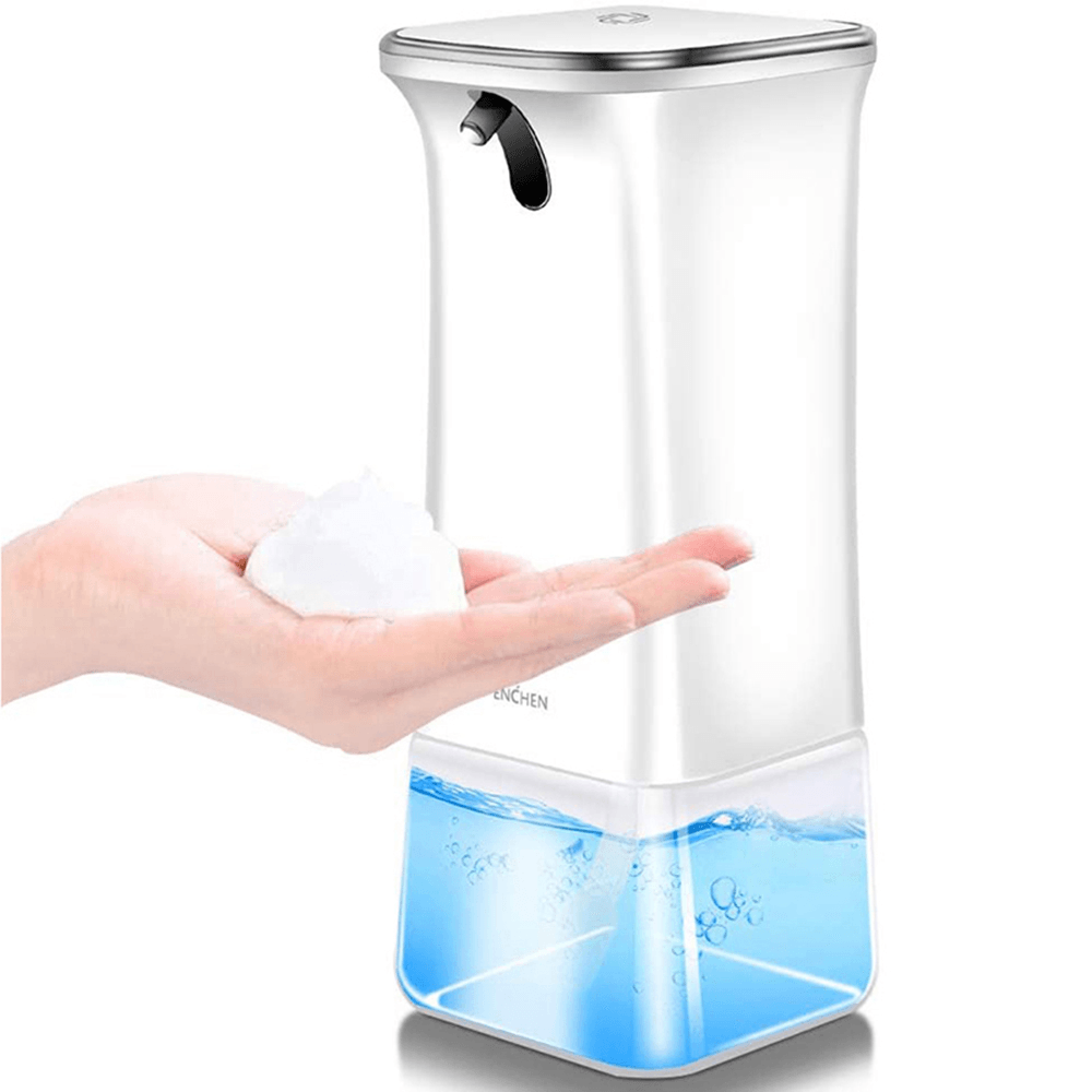 ENCHEN 280ML Automatic Touchless Foam Soap Dispenser with Infrared Motion Sensor Liquid Soap Dispenser for Bathroom Kitchen