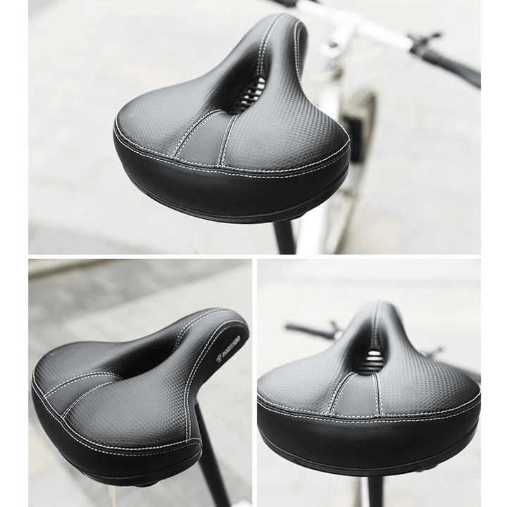 Bicycle Cycling Big Bum Saddle MTB Bike Seat Wide Soft Pad Comfort Road Bike Cushion Mountain Bike Seat