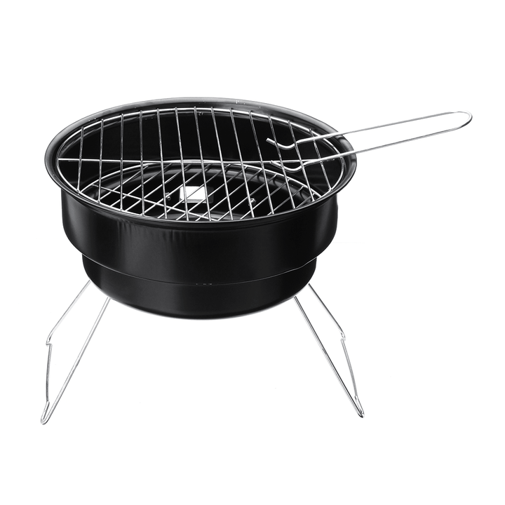 2 in 1 Portable Barbecue Oven Folding BBQ Grill with Cooler Bag Camping Hiking Picnic