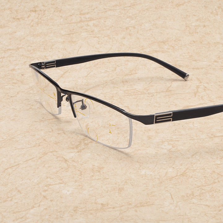 Far and near Multifunctional Metal Reading Glasses - MRSLM