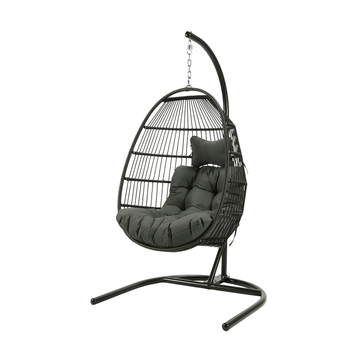 HUOJI HW002A Foldable Swing Chair with Stand