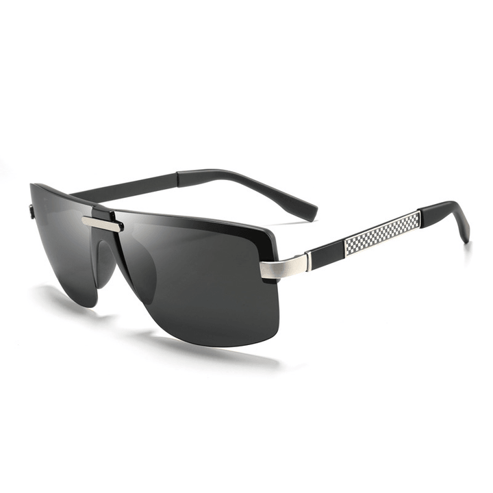 Outdoor Square Rimless Luxury UV400 Polarized Sunglasses - MRSLM