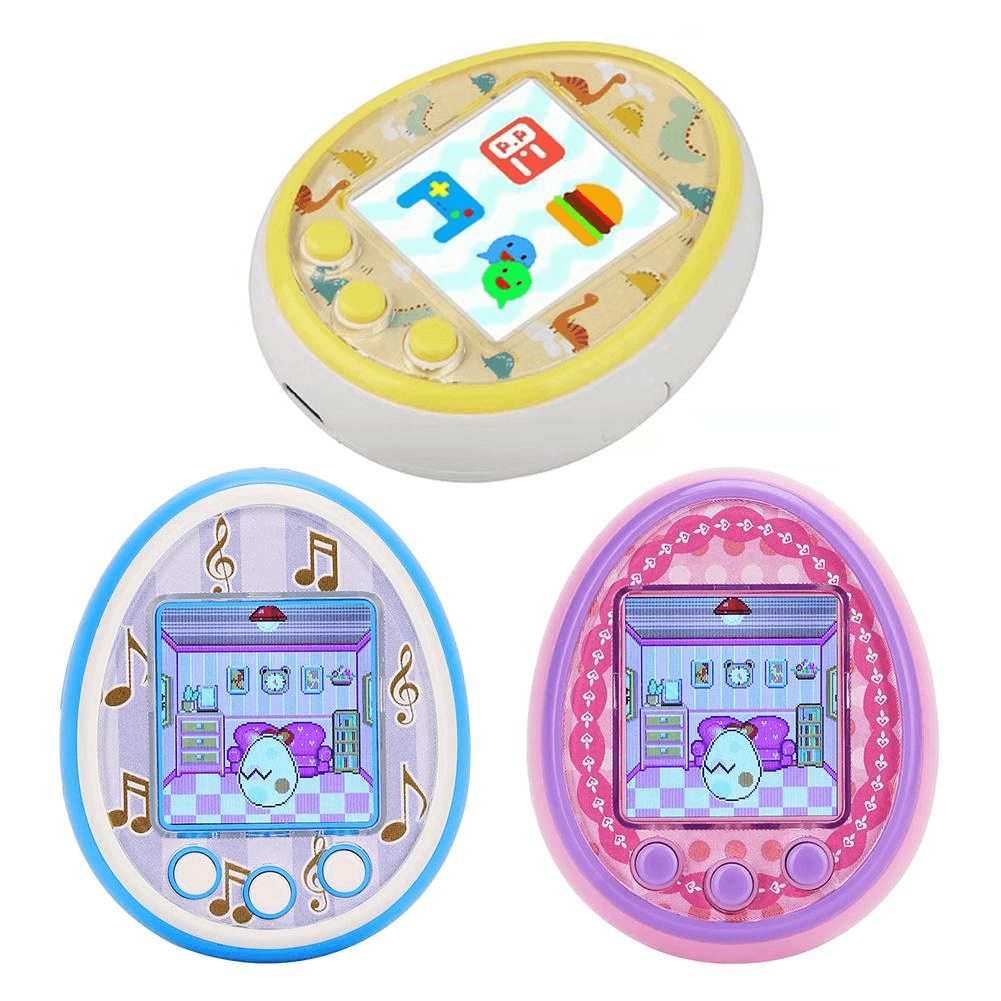 Color Screen Electronic Pet Machine Handheld Game Console Nostalgic Toy