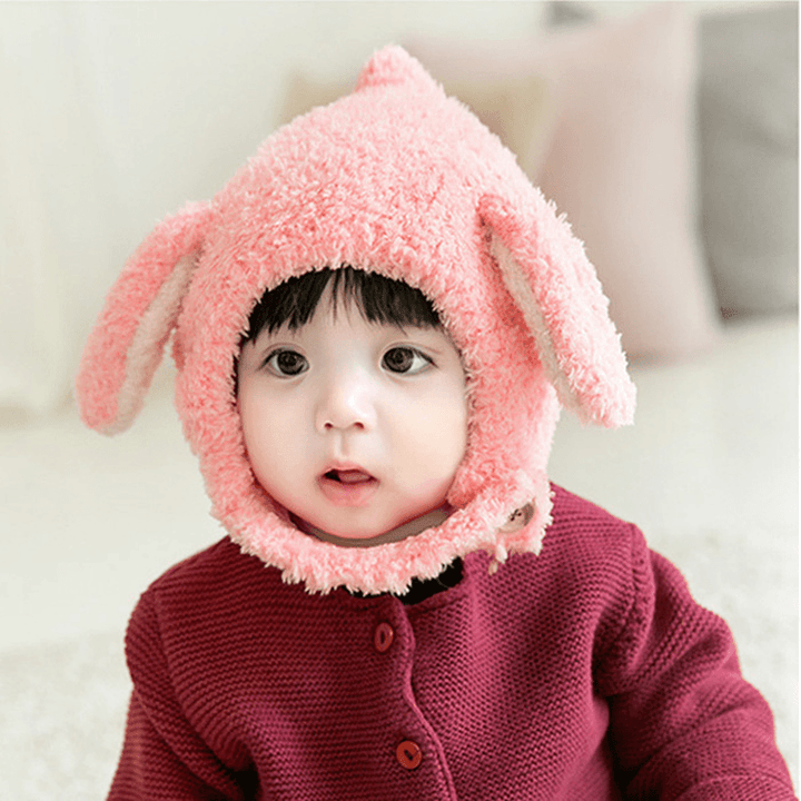 Children'S Warm Ear Protection Plush Cap - MRSLM