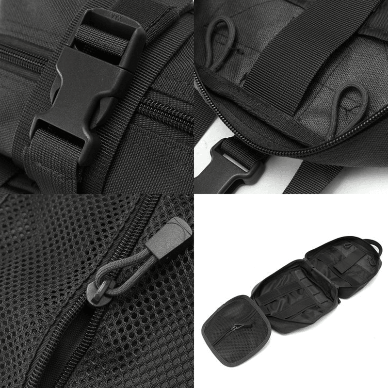 AOTDDOR Outdoor Travel First Aid Bag Kit Bag Molle EMT Emergency Survival Pouch Outdoor Box Large Size SOS Bag