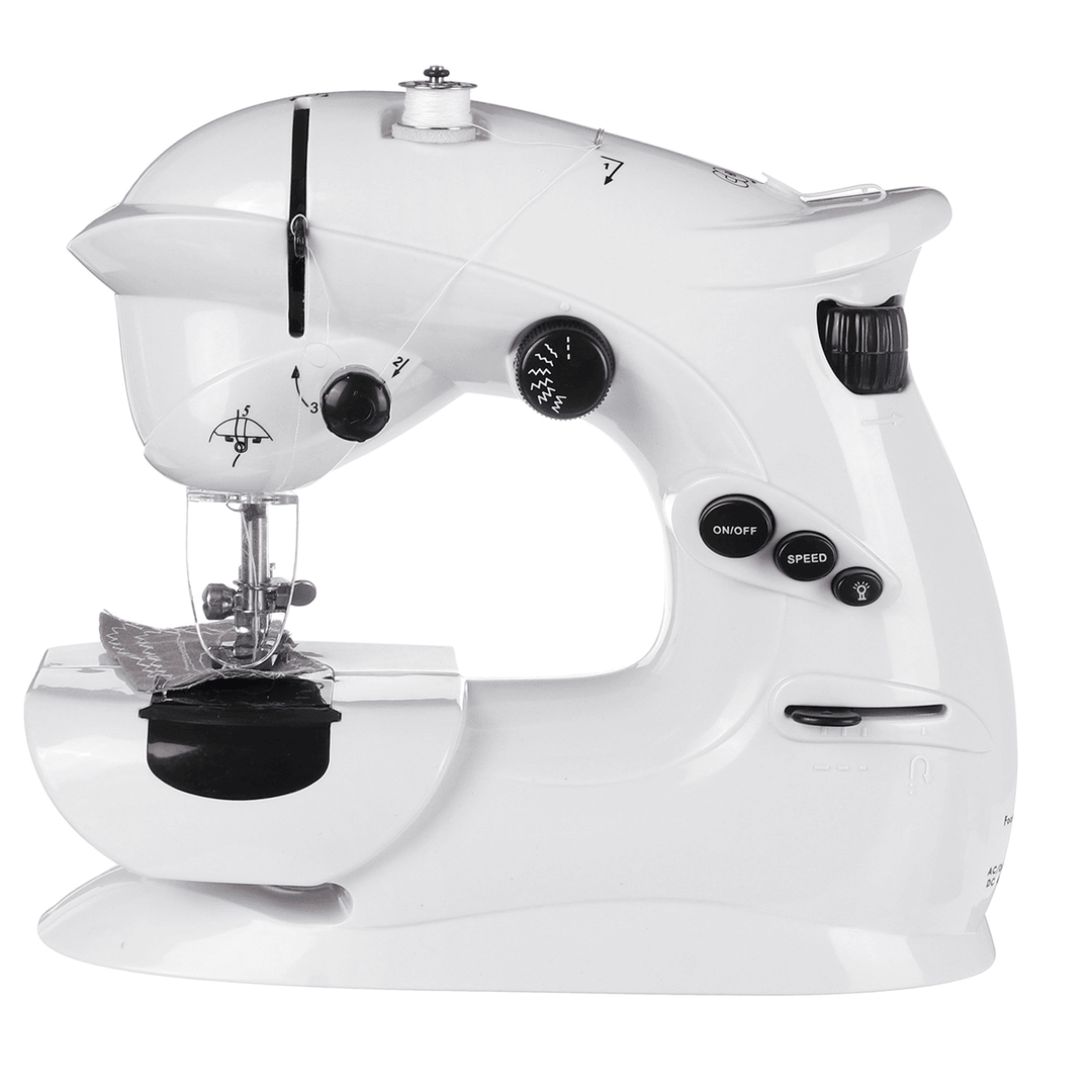 Portable Electric Sewing Machine Multipurpose Household 7 Stitched Pattern