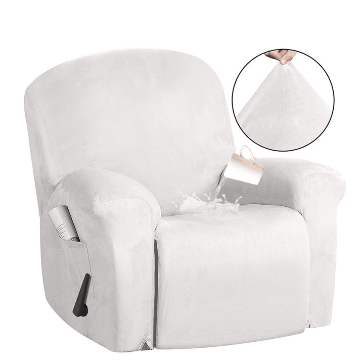 Recliner Cover Non Slip Stretch Suede Couch Armchair Chair Covers Protector