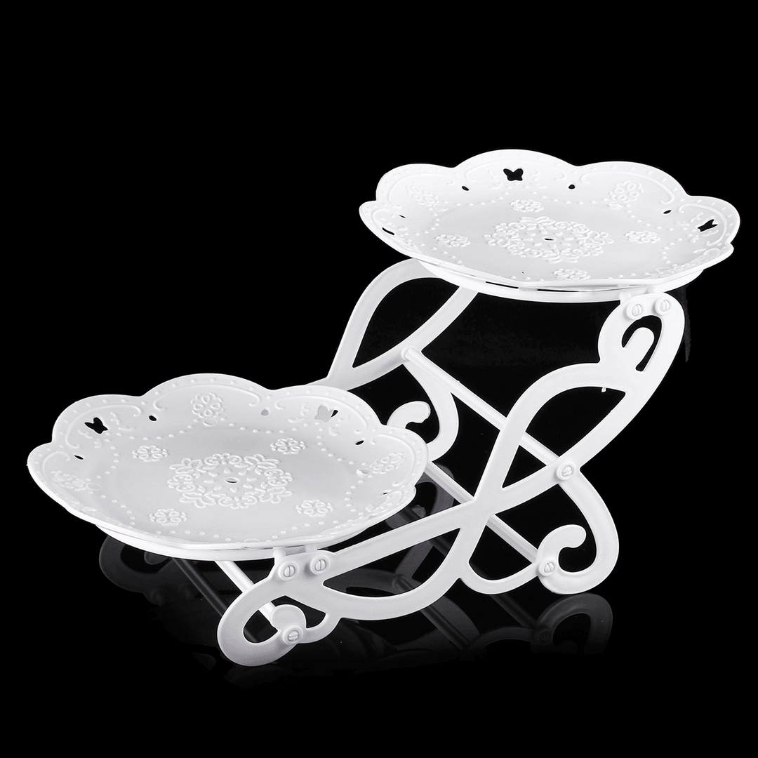 2/3 Tier Cake Stand Cupcake Stand Tower Dessert Stand Pastry Serving Platter - MRSLM