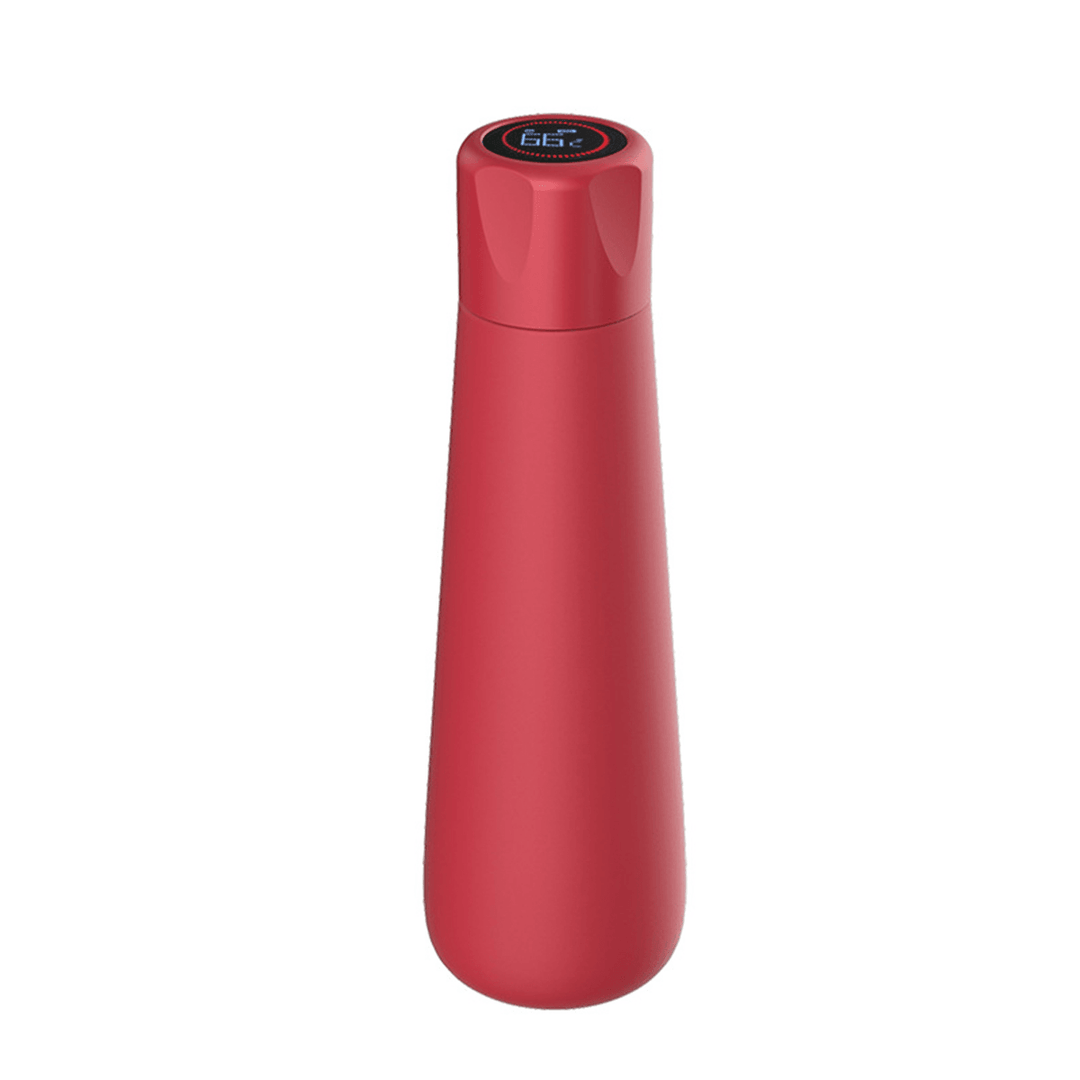 400Ml Stainless Steel LCD Touch Screen Smart Bottle Temperature Display Water Cup Vacuum Cup Portable Water Bottles - MRSLM