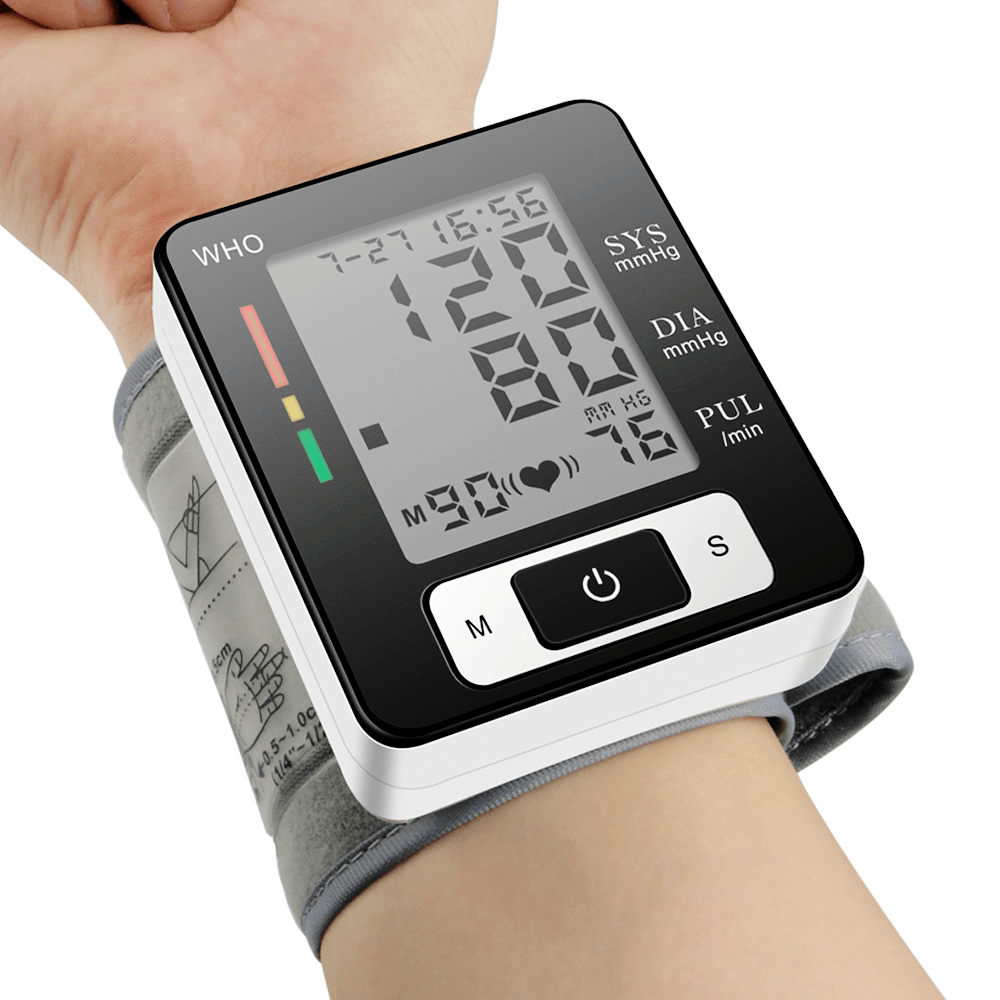 Boxym Home Automatic Wrist Blood Pressure Monitor Blood Pressure Voice Digital Oxygen Blood Glucose Blood Pressure Instrument