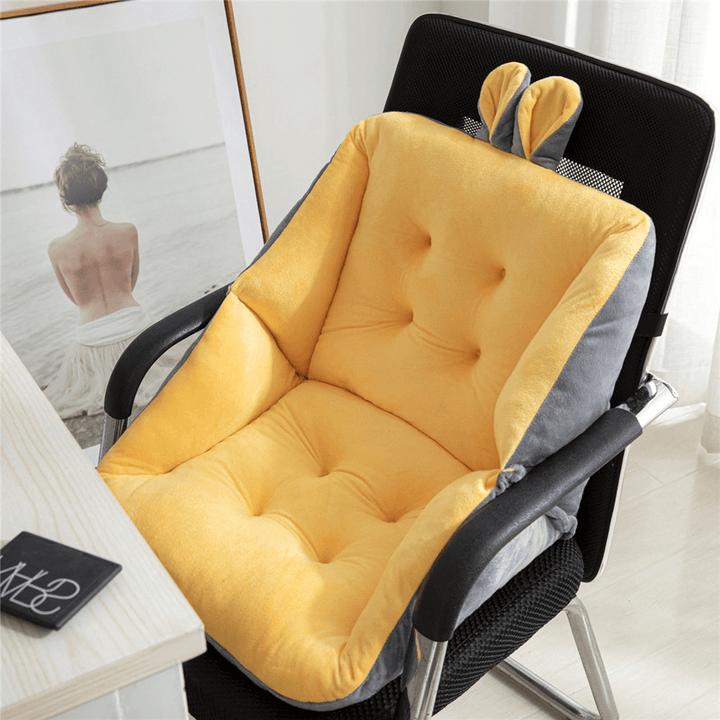 Office Cushion Home Cushion Sedentary Cushion One Seat Cushion Stool Chair Cushion Thick Fart Cushion Super Soft - MRSLM