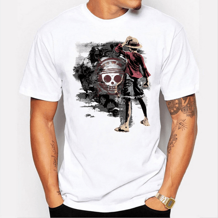 Men'S Diablo Skull Print Trend Versatile T-Shirt