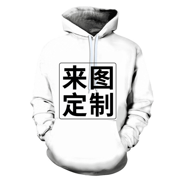 3D Digital Printed Sweatshirt plus Size Couple Wear Top Hoodie Baseball Uniform