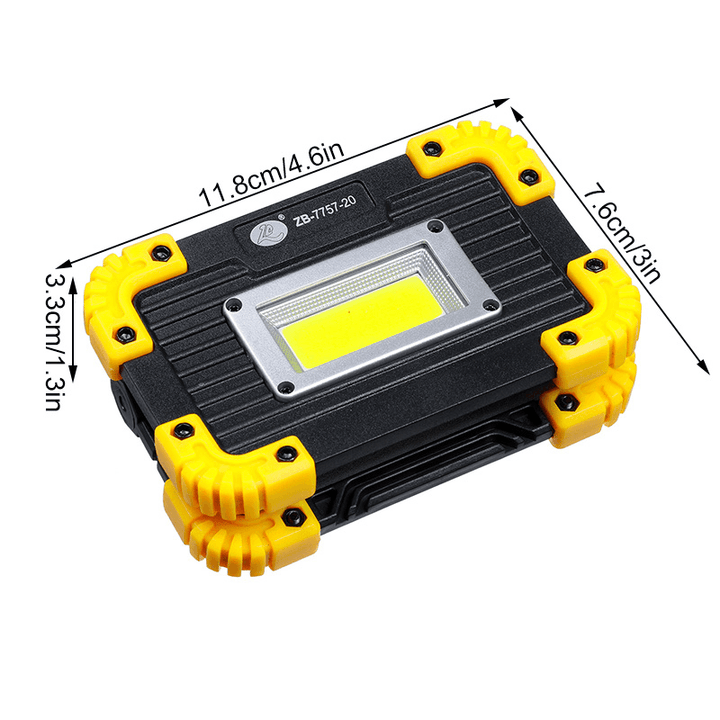 50W COB Work Light USB Charging 3 Modes Camping Light Floodlight Emergency Lamp Outdoor Travel