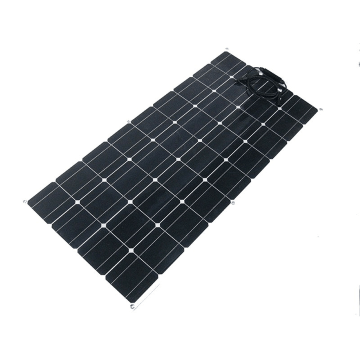 18V 200W PET Single Crystal Silicon Laminated Semi-Flexible Solar Panel 1592*790*3Mm