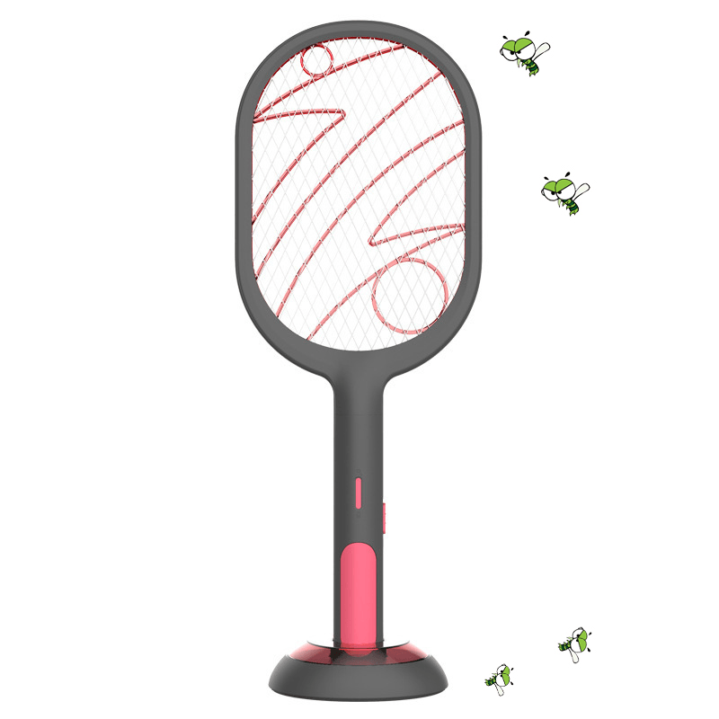 Ipree¬Æ Double Use 400Nm UV Light USB Rechargeable Mosquito Insect Repellent Dispeller Smart Electric Mosquito Swatter - MRSLM