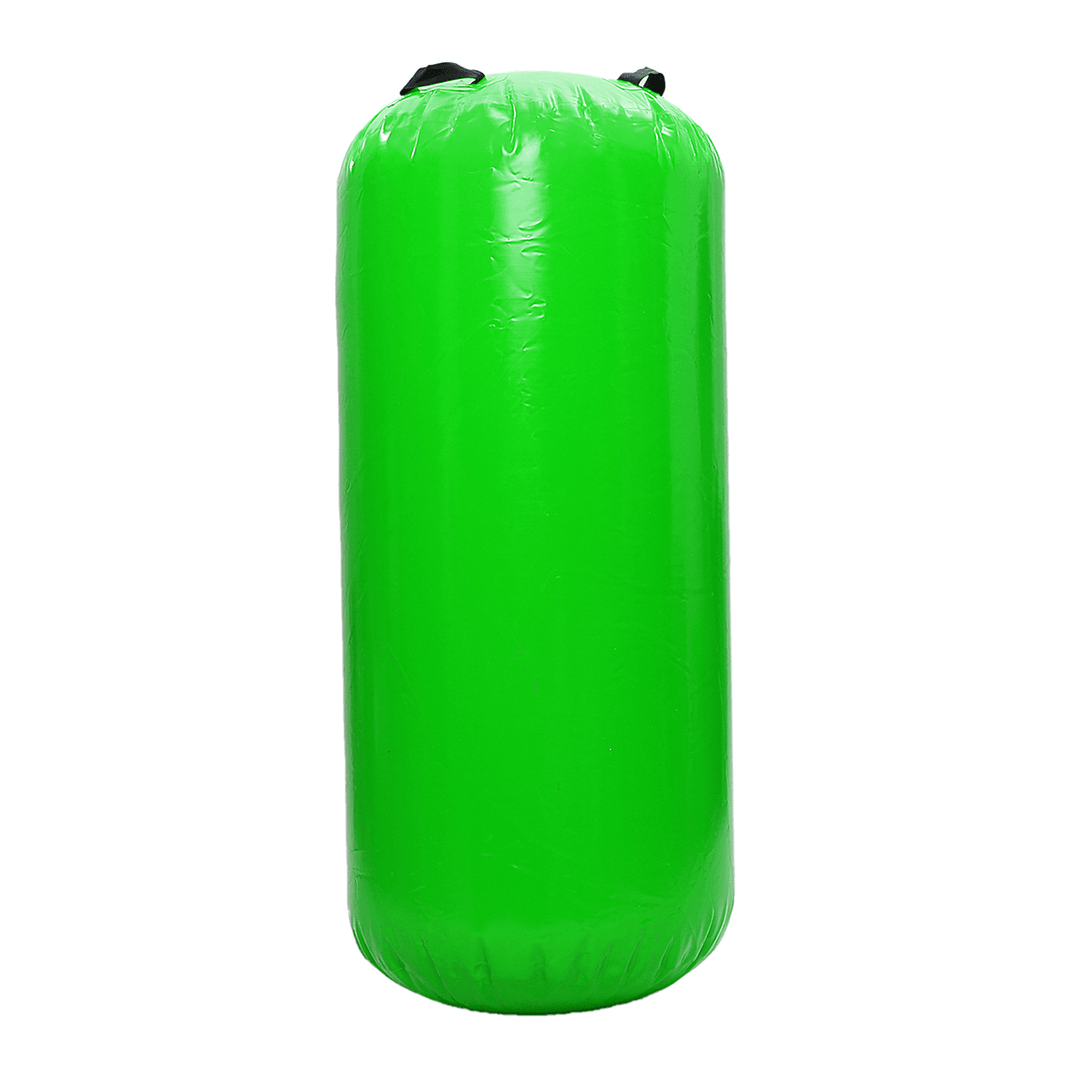 35.49X41.39Inch Inflatable Gymnastic Air Rolls Beam Yoga Gymnastics Cylinder Airtrack Exercise Column Training Air Mat