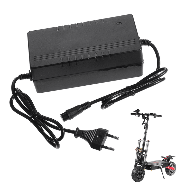 60V Electric Scooter Battery Charger Scooter Power Charger Outdoor Cycling for LAOTIE Ti30/Es18