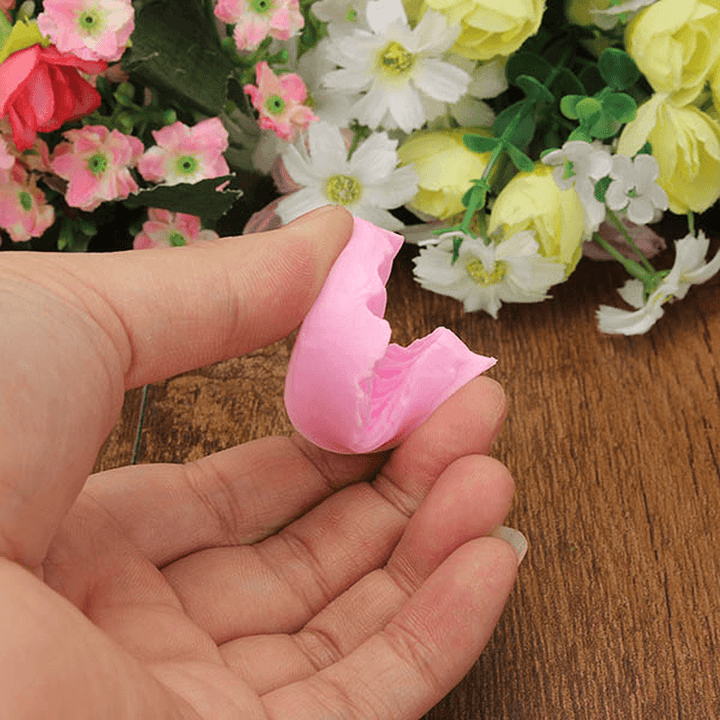 2Pcs Leaf Shaped Silicone Press Mold Cake Decoration Fondant Cake 3D Mould