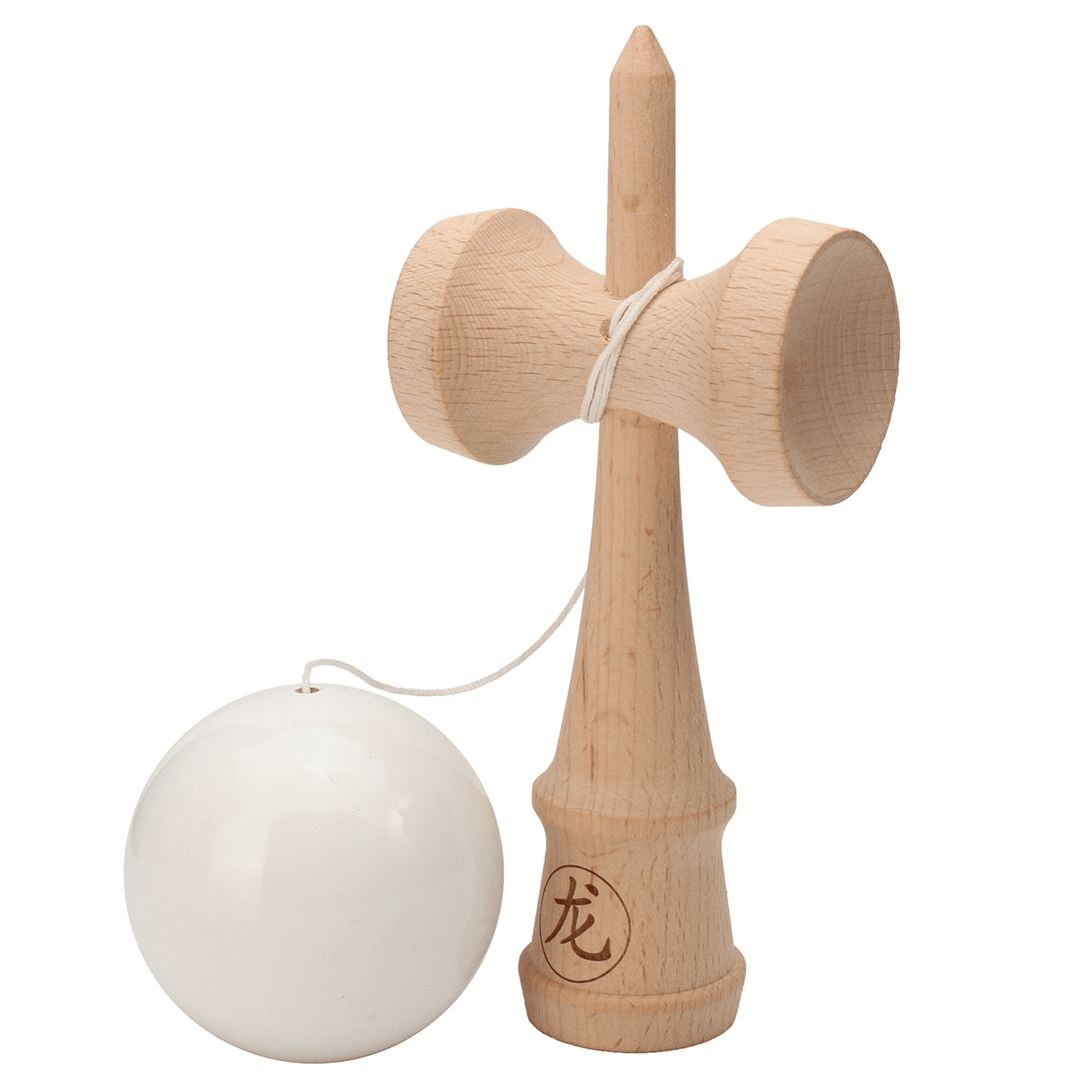 Wood Kendama Toy Professional Solid Skillful Juggling Ball Children Game Skill Toy - MRSLM