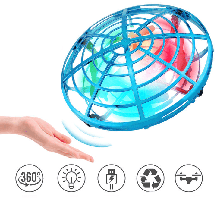 Colorful Light Remote Control Quadcopter Toy