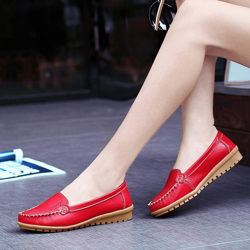 Women Flat Shoes Casual Slip on Outdoor Loafers