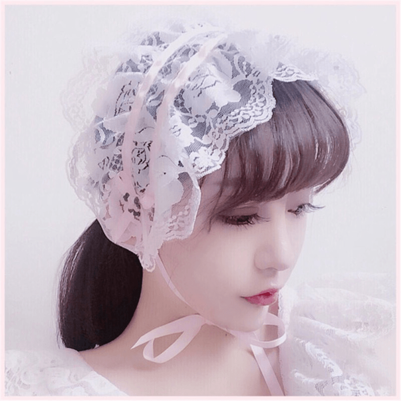 Hand-Made Retro Girly Doll Lace Headband