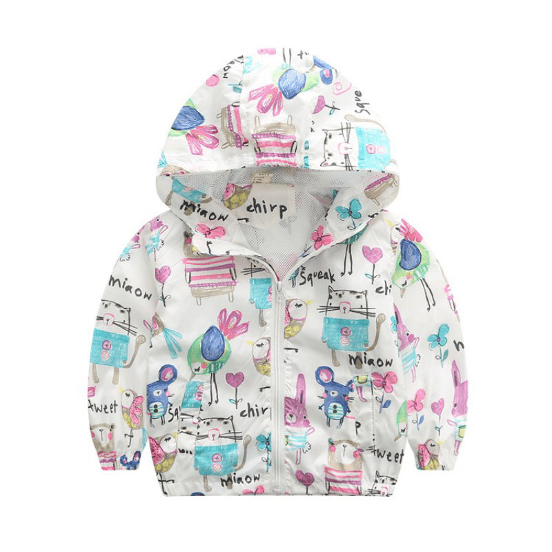 Baby Girl Cartoon Hoodie - MRSLM