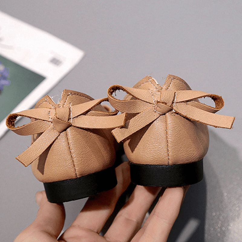 Women Shoes Bowknot Soft Casual Flats