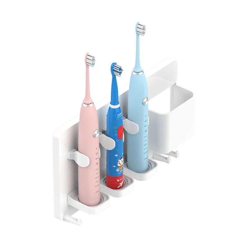 Jordan&Judy Adjustable Toothbrush Holder Toothpaste Storage Rack Shaver Tooth Bathroom for /Soocas/Oclean/ Toothbrush From