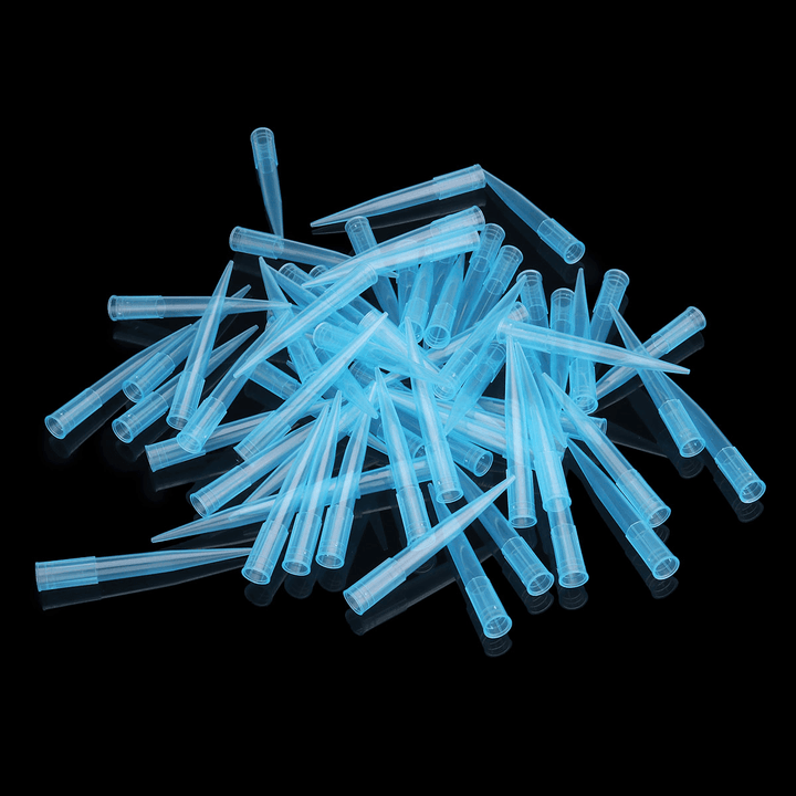 500Pcs/Set 1000Ul Blue Plastic Disposable Pipette Tips Liquid Pipette Nozzle Accessories Liquid Transfer Laboratory Experiment