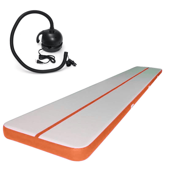 196X39X3.93Inch Airtrack Gymnastics Mat Inflatable GYM Air Track Mat Practice Training Tumbling Pad - MRSLM